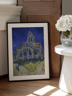 Vincent Van Gogh's the Church At Auvers (1890)
