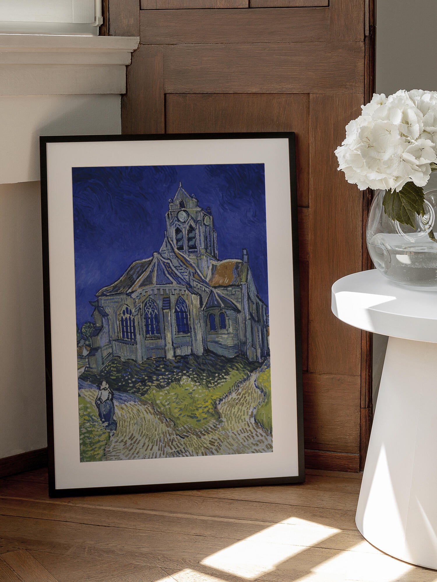Vincent Van Gogh's the Church At Auvers (1890)