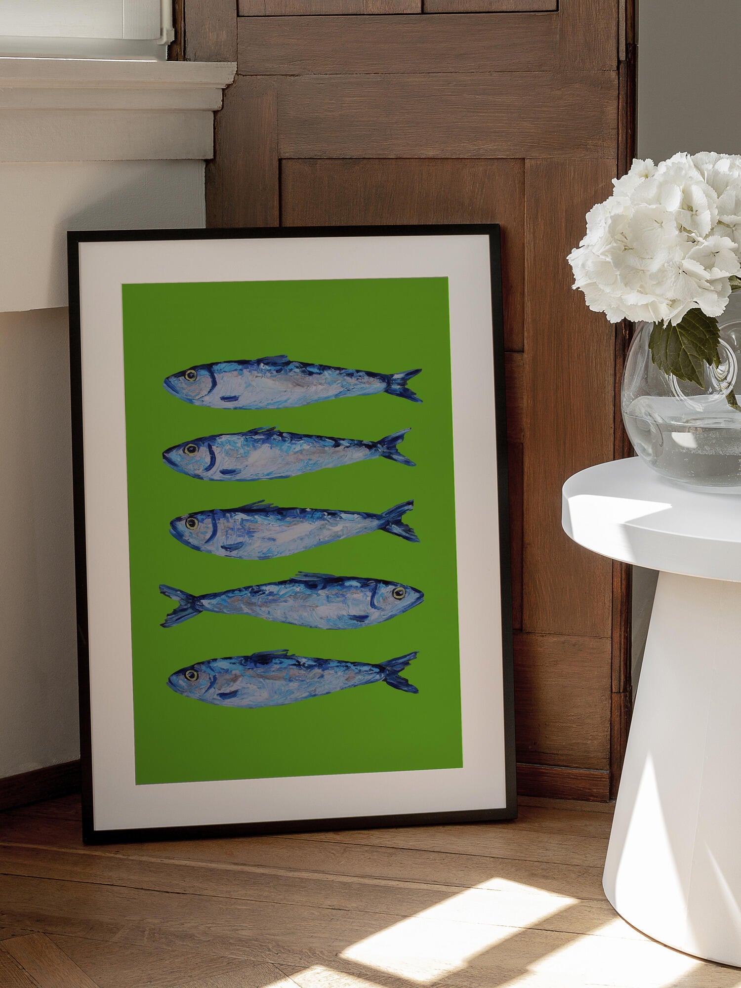 Sardines Lime Green