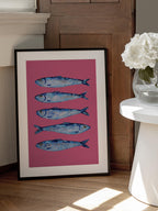 Sardines on Pink