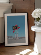 Roy's Motel Cafe Retro Sign