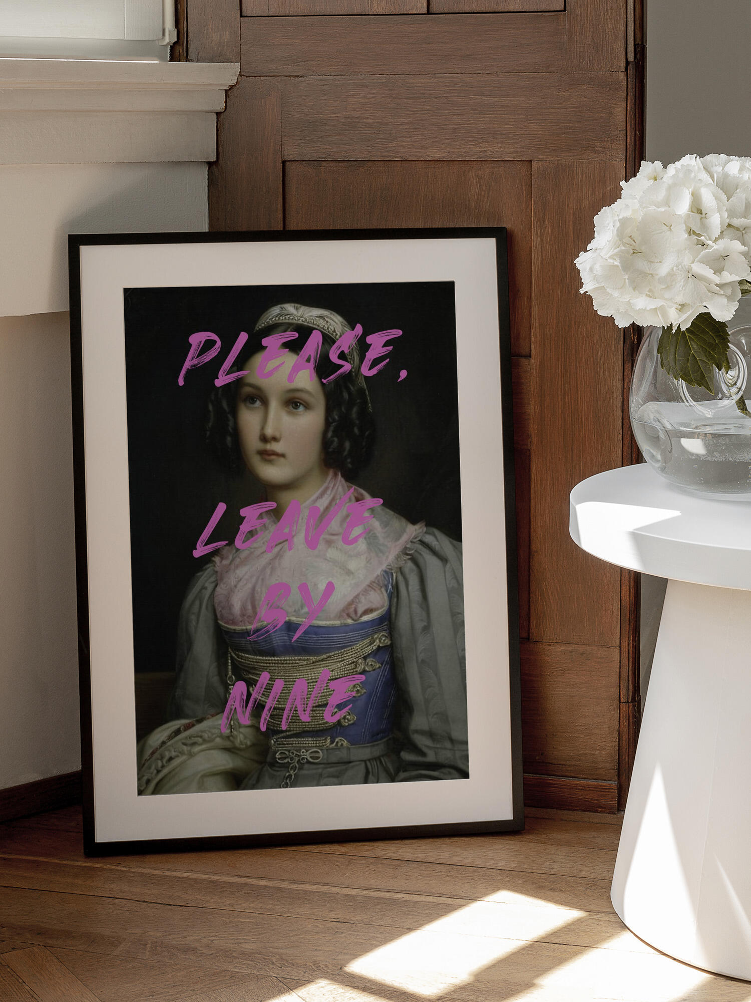 Please, Leave By Nine