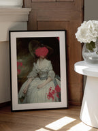 Renaissance Red Splash - Altered Art