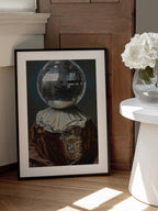 Antique Disco Ball, A Man with Disco head
