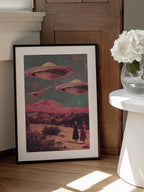 Pink UFO Arrival