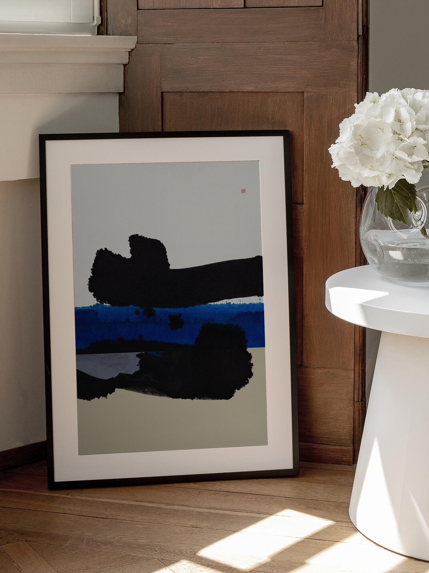 Abstract Blue Reflection