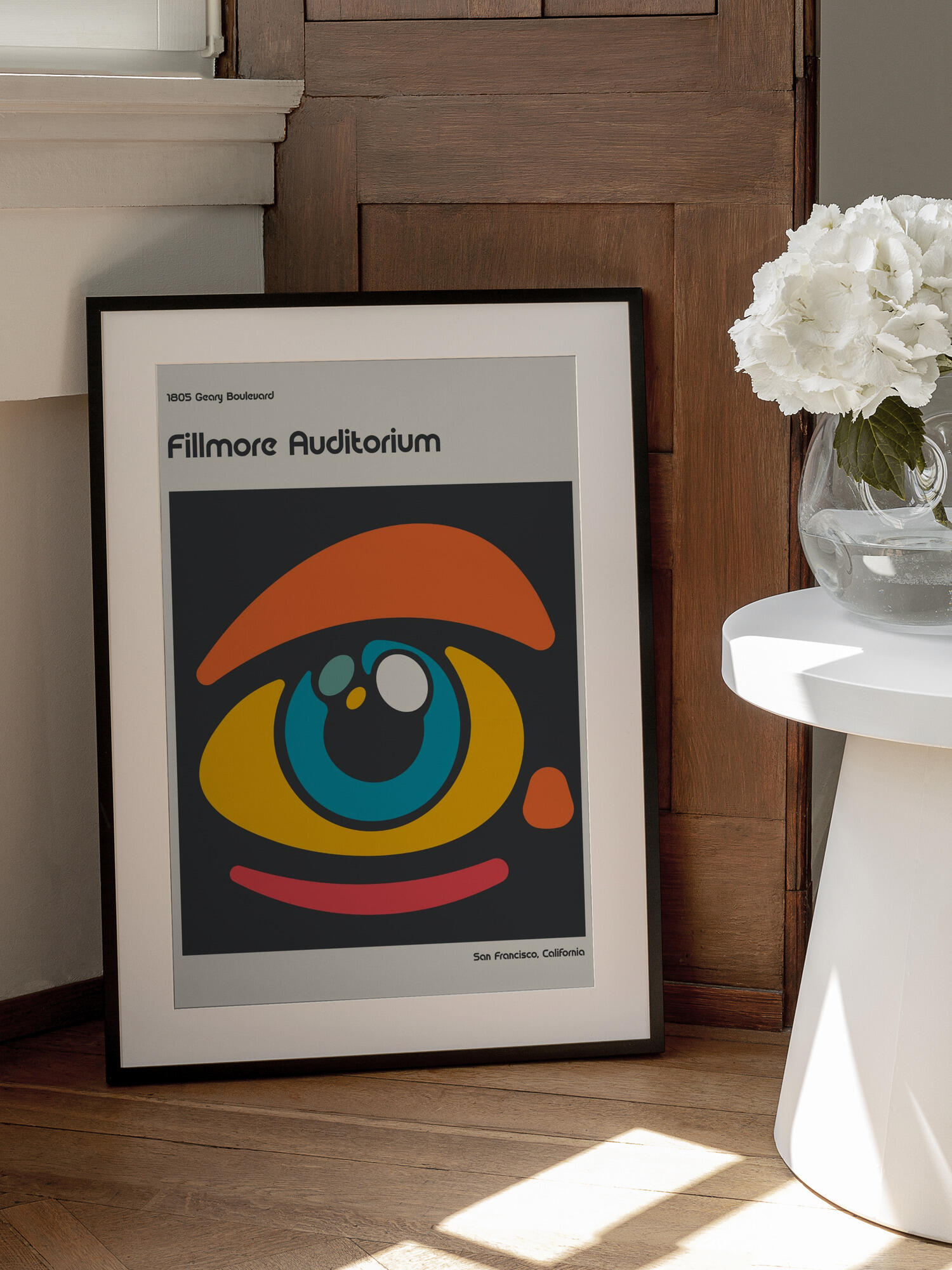 Fillmore Abstract Poster