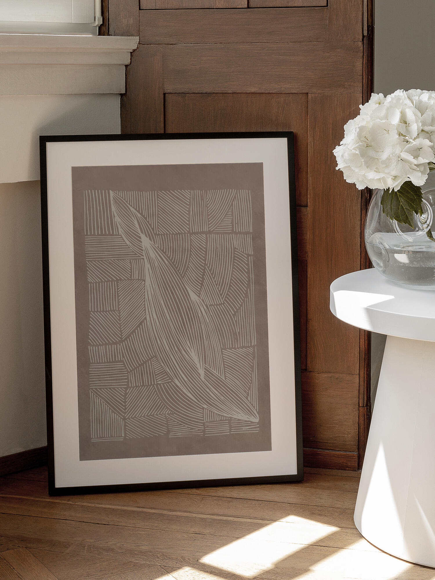 Abstract Irregular Lines