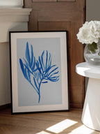Blue Aquatice Plant Poster 5
