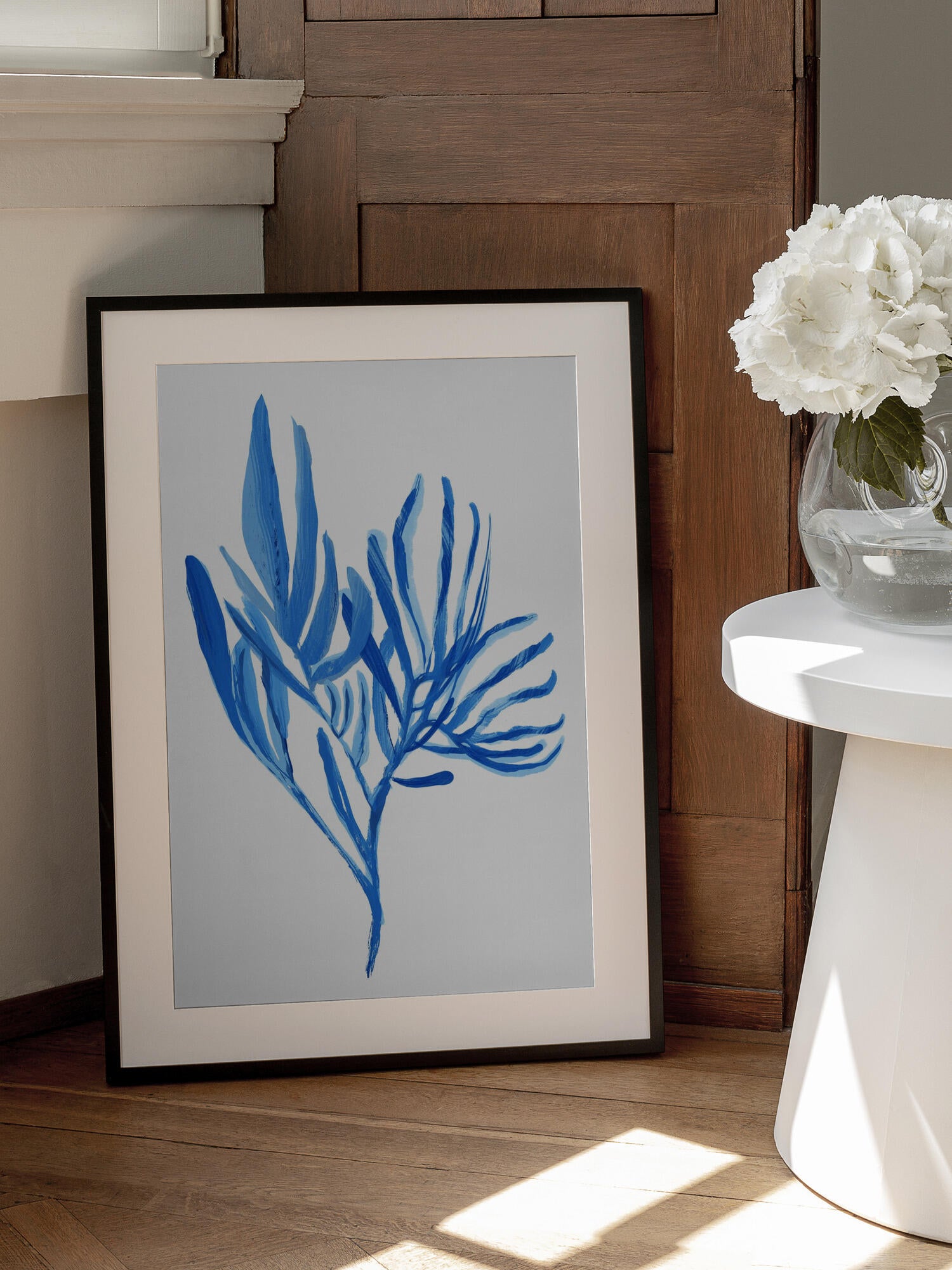 Blue Aquatice Plant Poster 5
