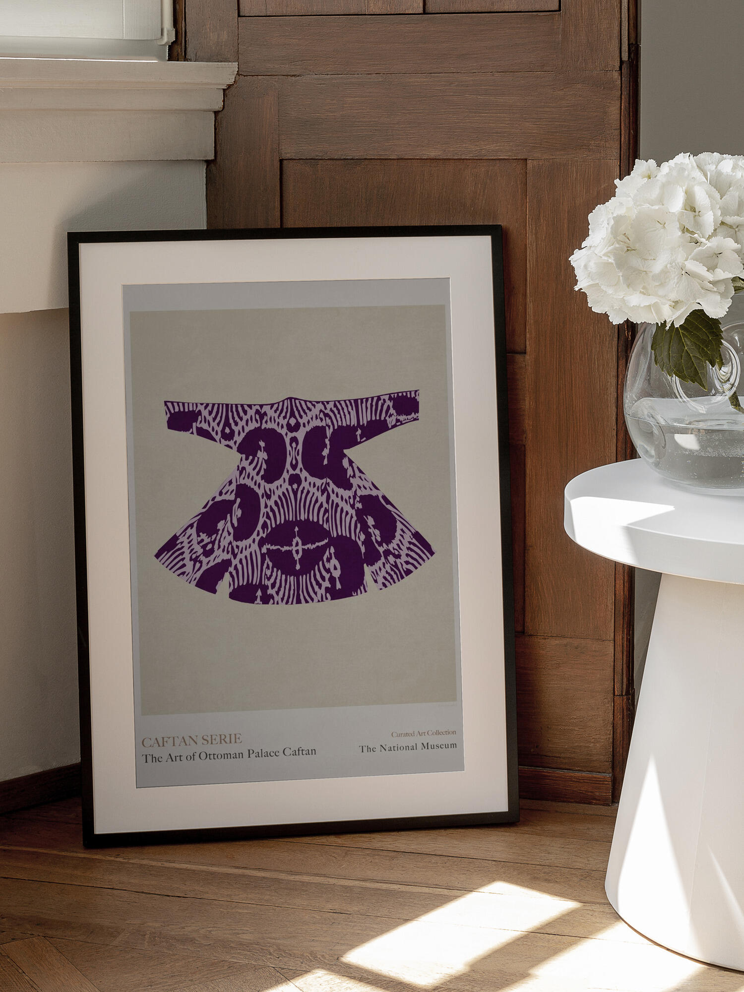 Purple Caftan Elegance