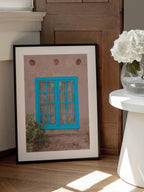 Turquoise Window - Taos, New Mexico