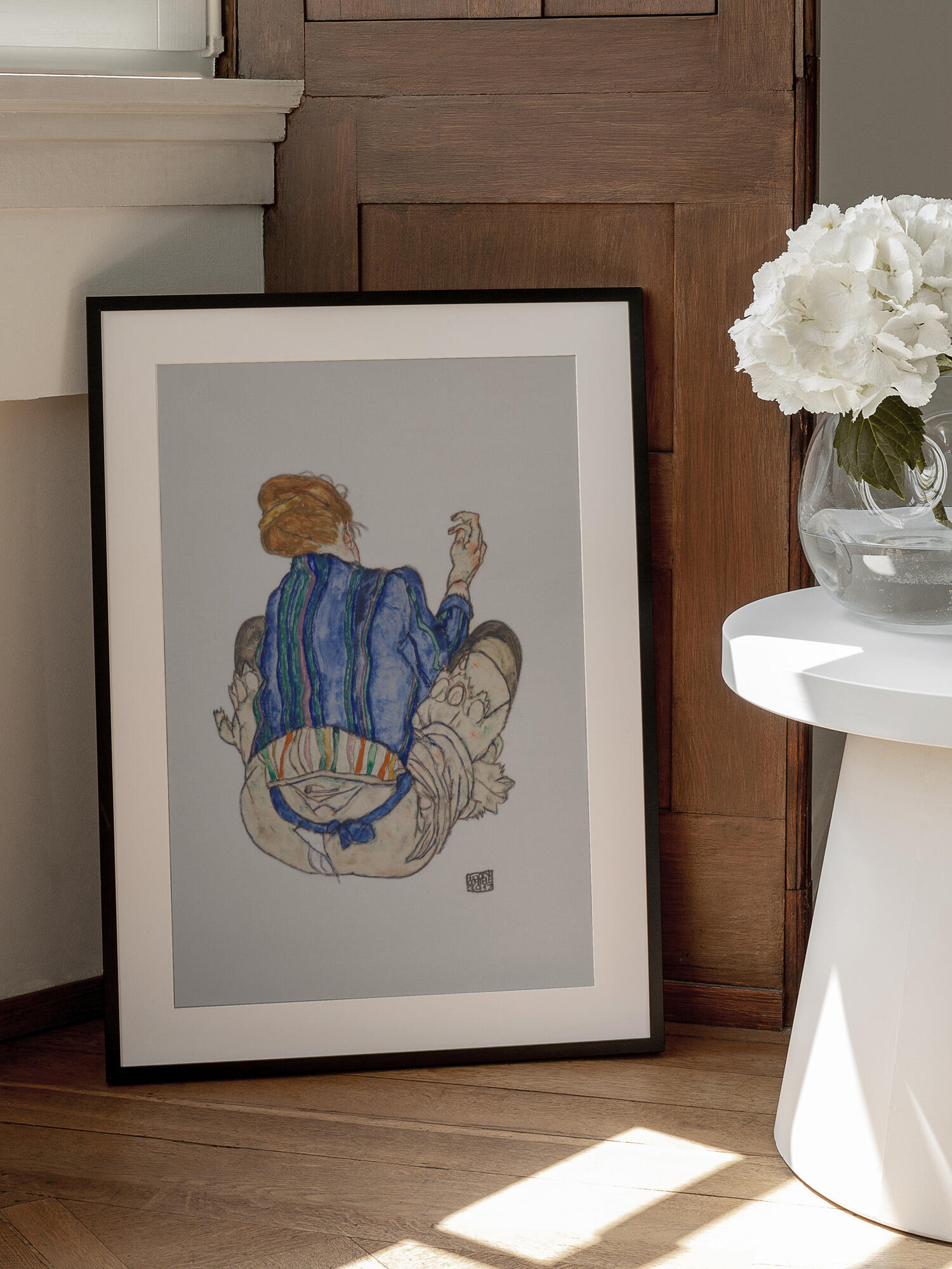 Seated Woman, Back View