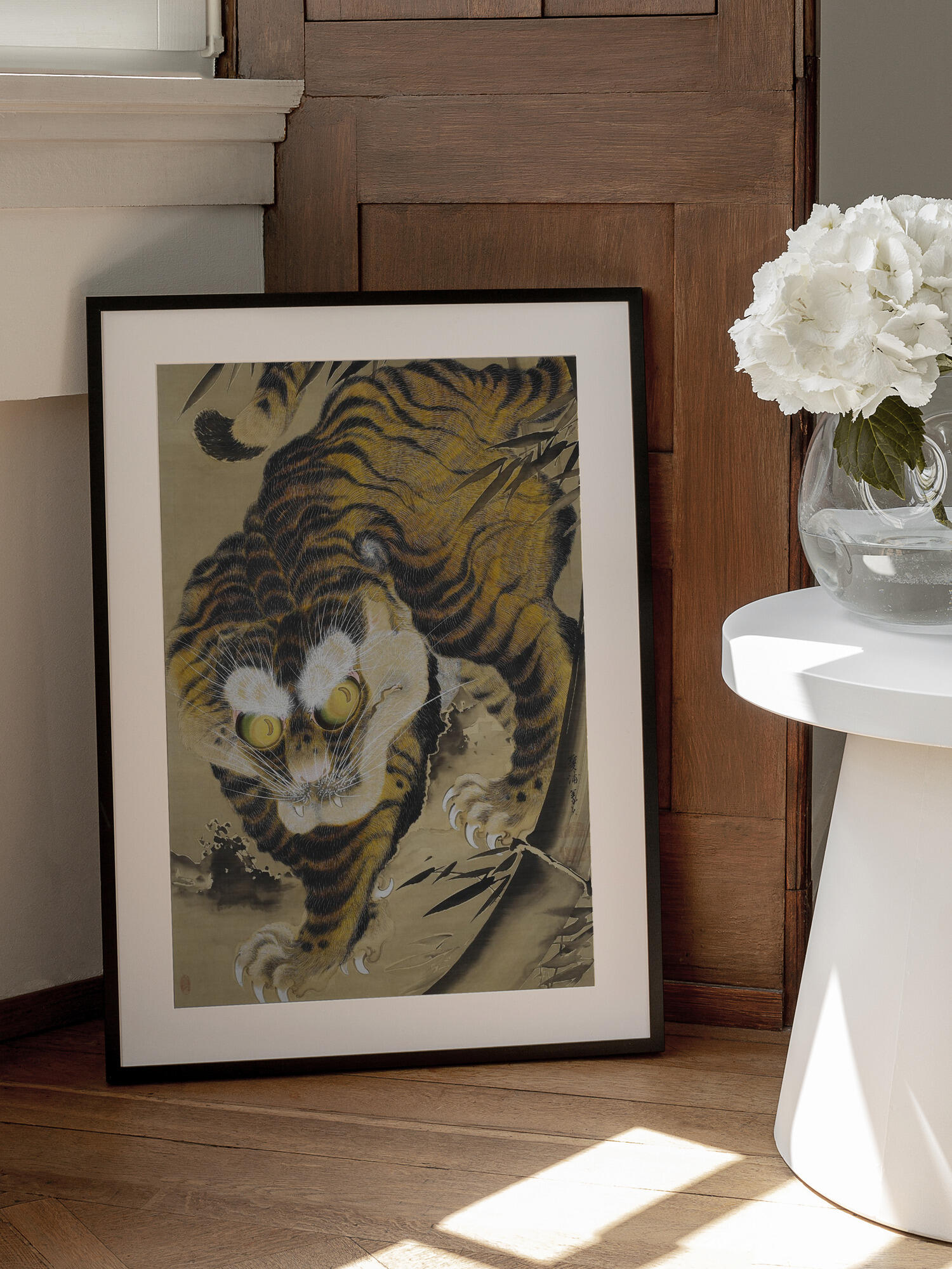 Tiger Emerging From Bamboo (18th Century)