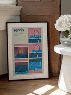 Poster Tennis Double Vault