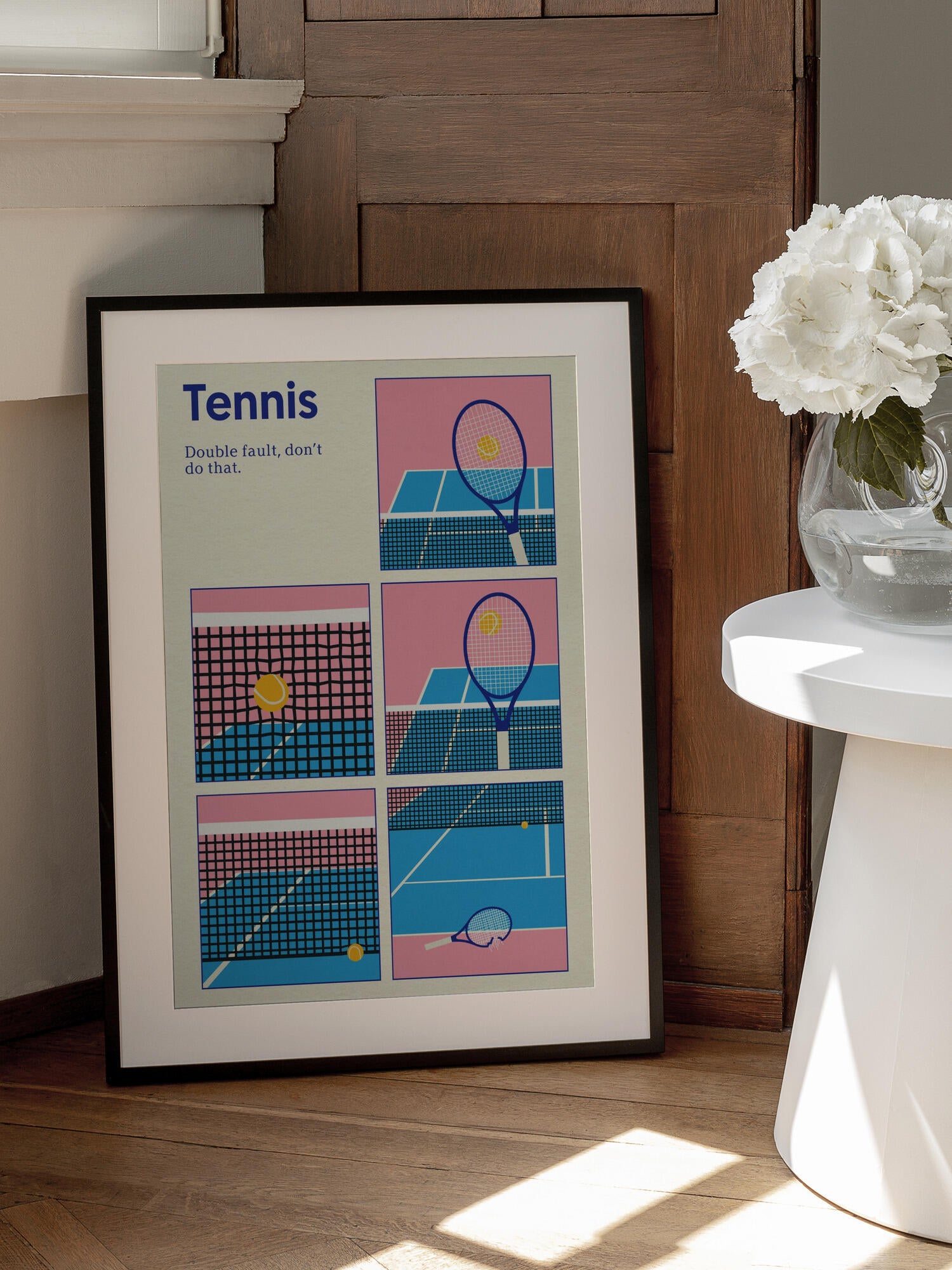 Poster Tennis Double Vault