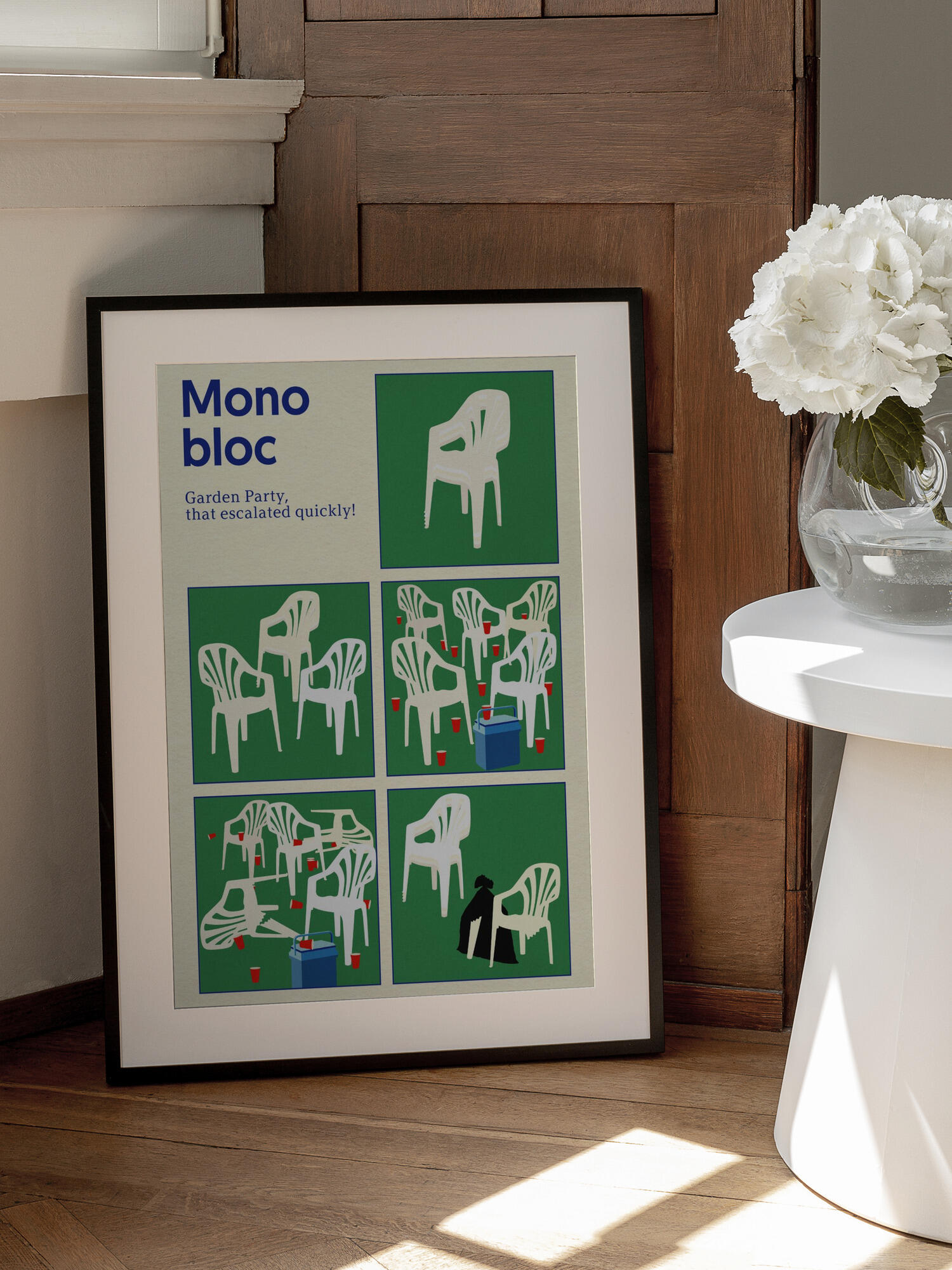 Poster Monobloc Five Squares
