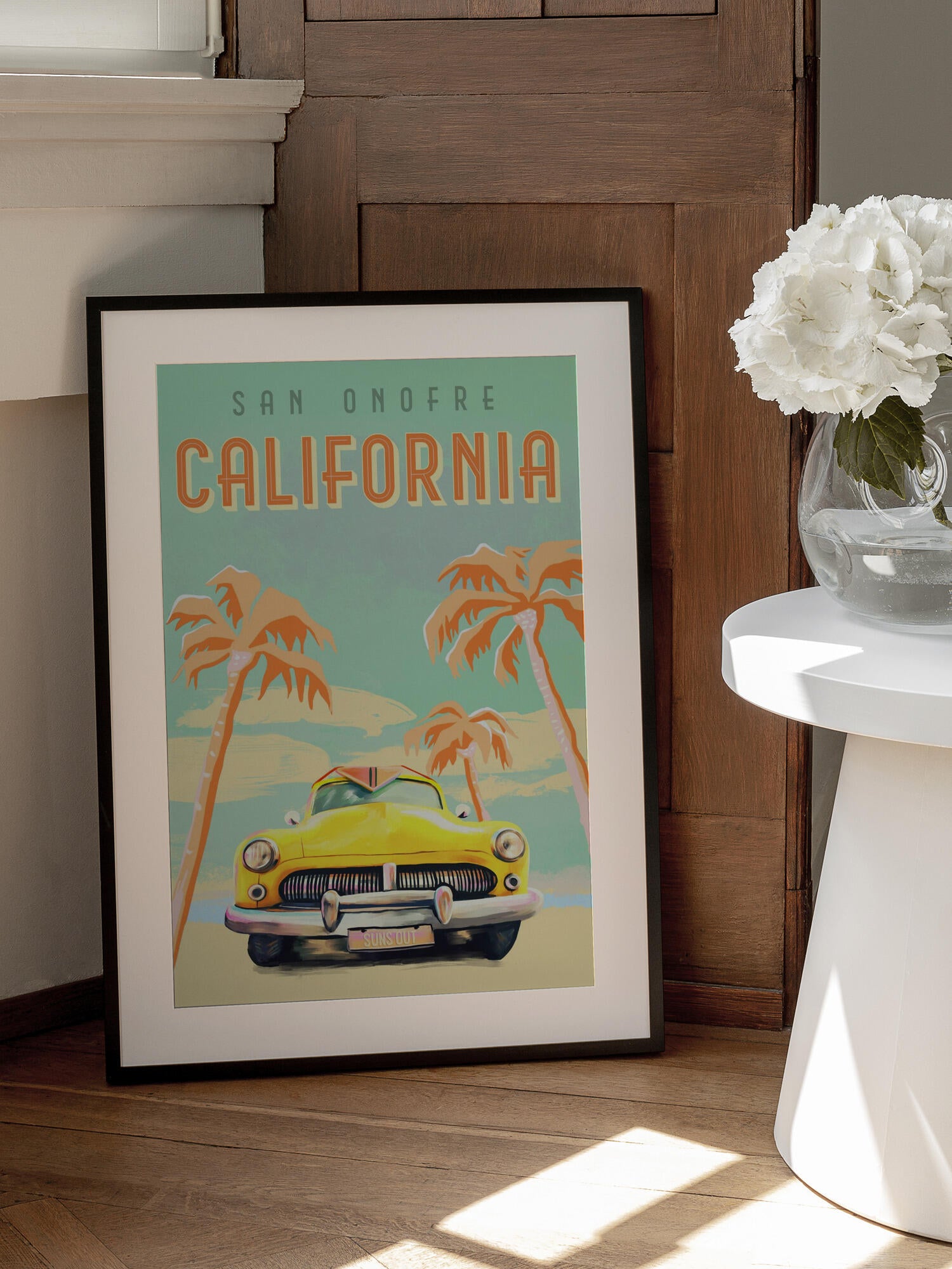 California Surf Poster