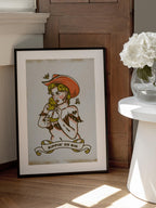 Sippin On Sin Cute &amp; Sassy Cowgirl Art