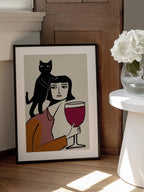 Wine and cat lover
