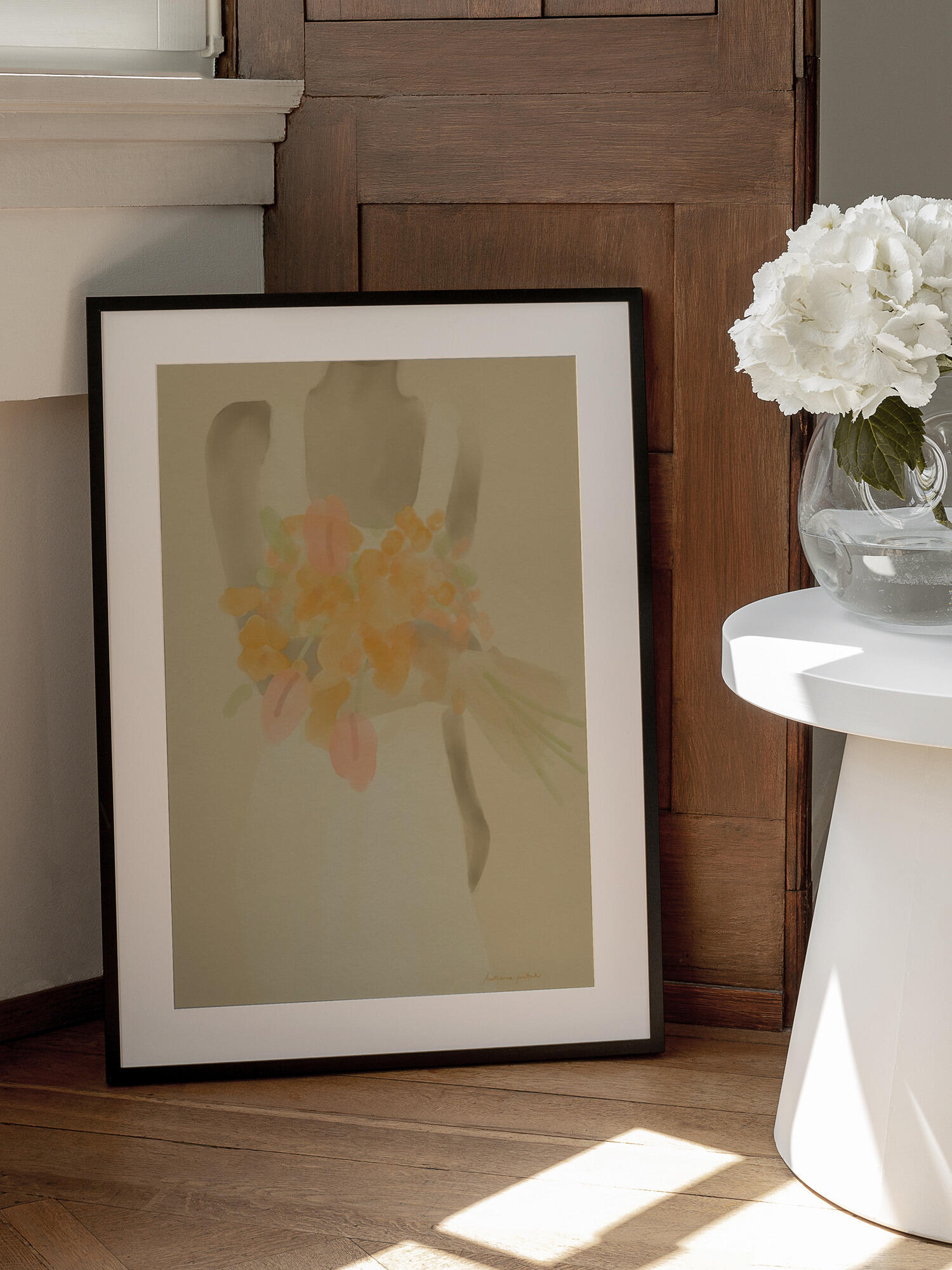 Girl With Orange Flowers