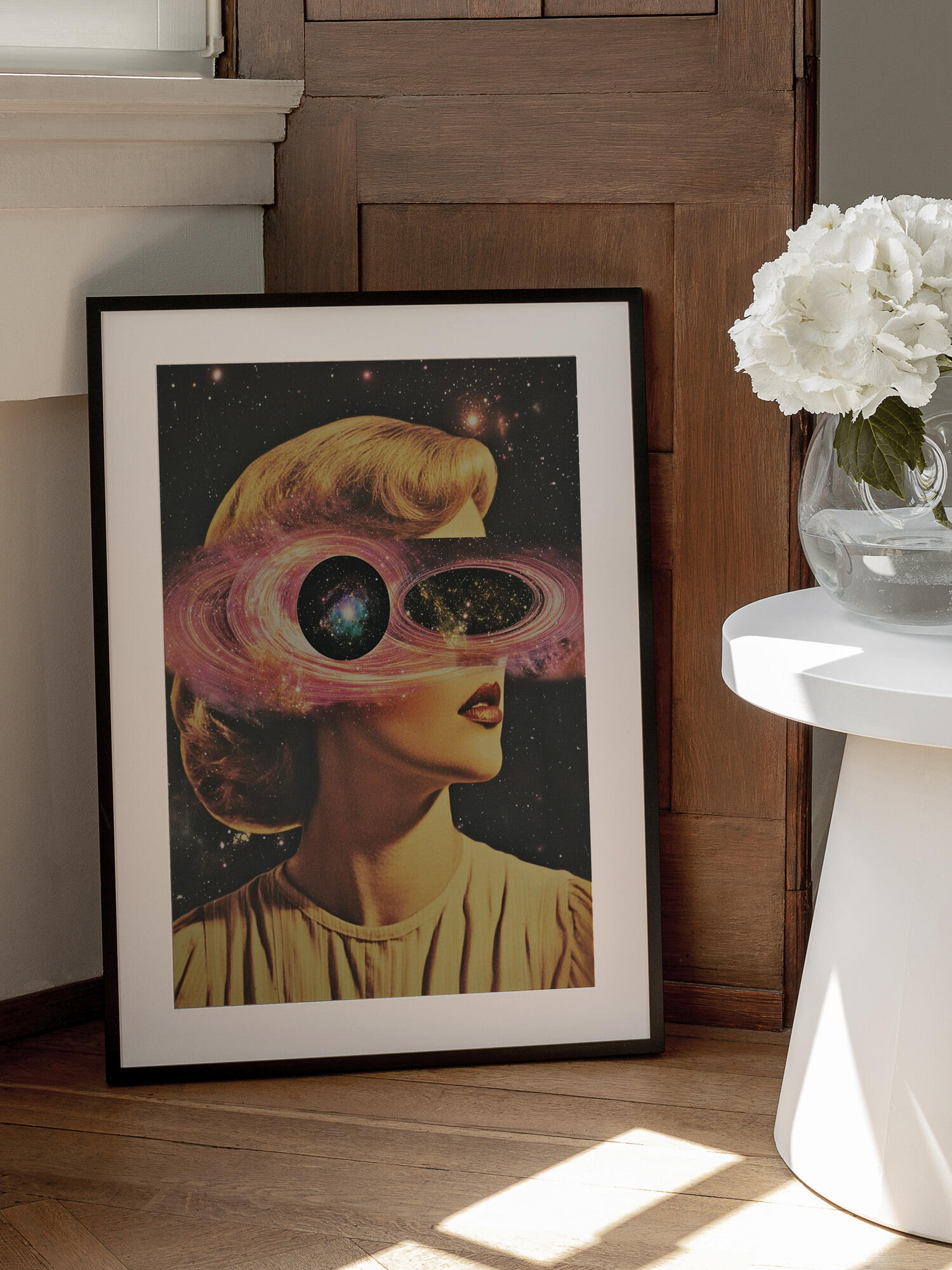 A Woman with Cosmic Elements