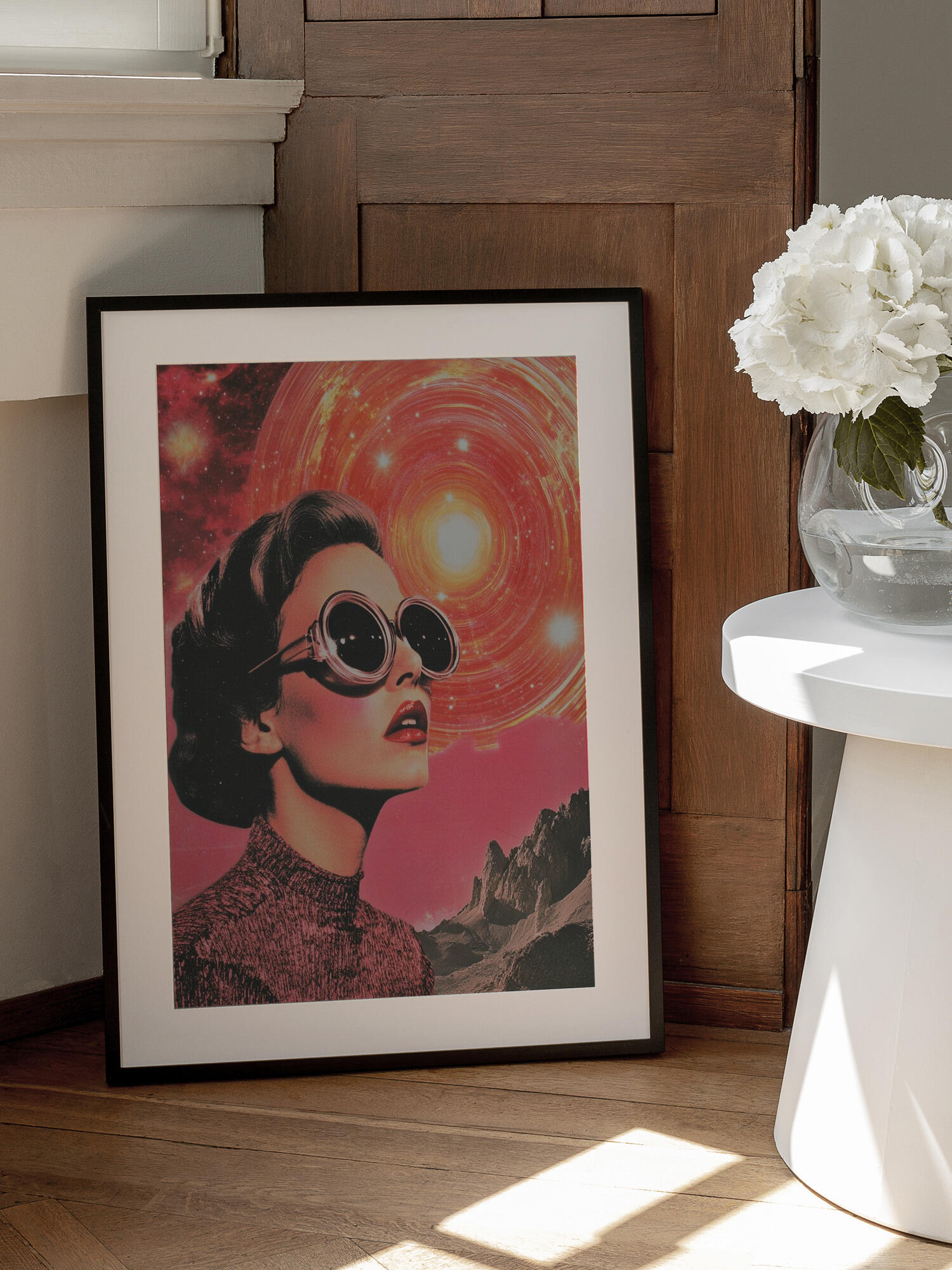 Space Vision Vintage Collage