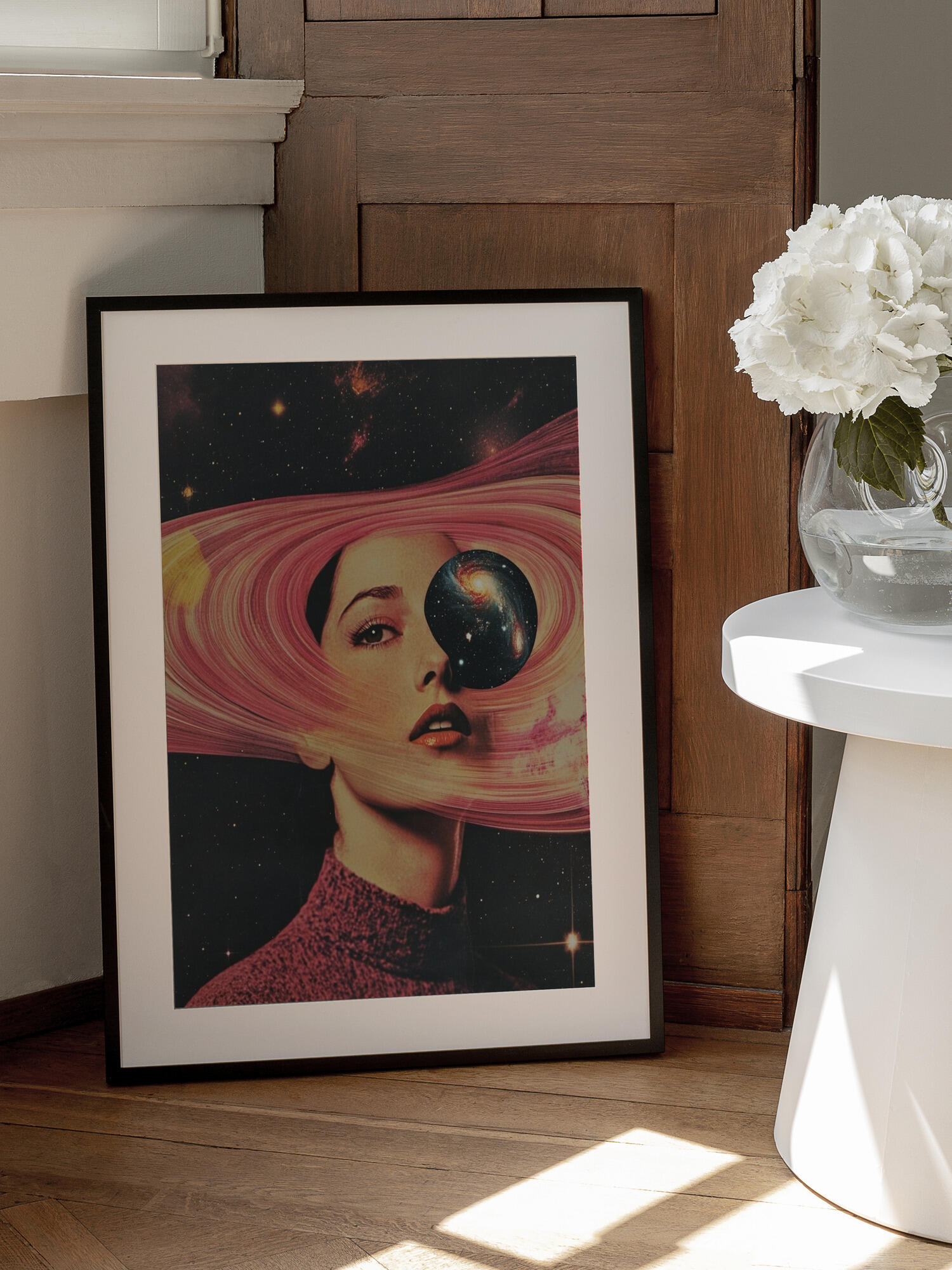 Portraiture with Cosmic Elements