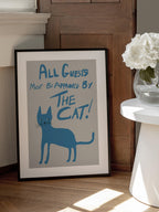 All guests must be approved by the cat!