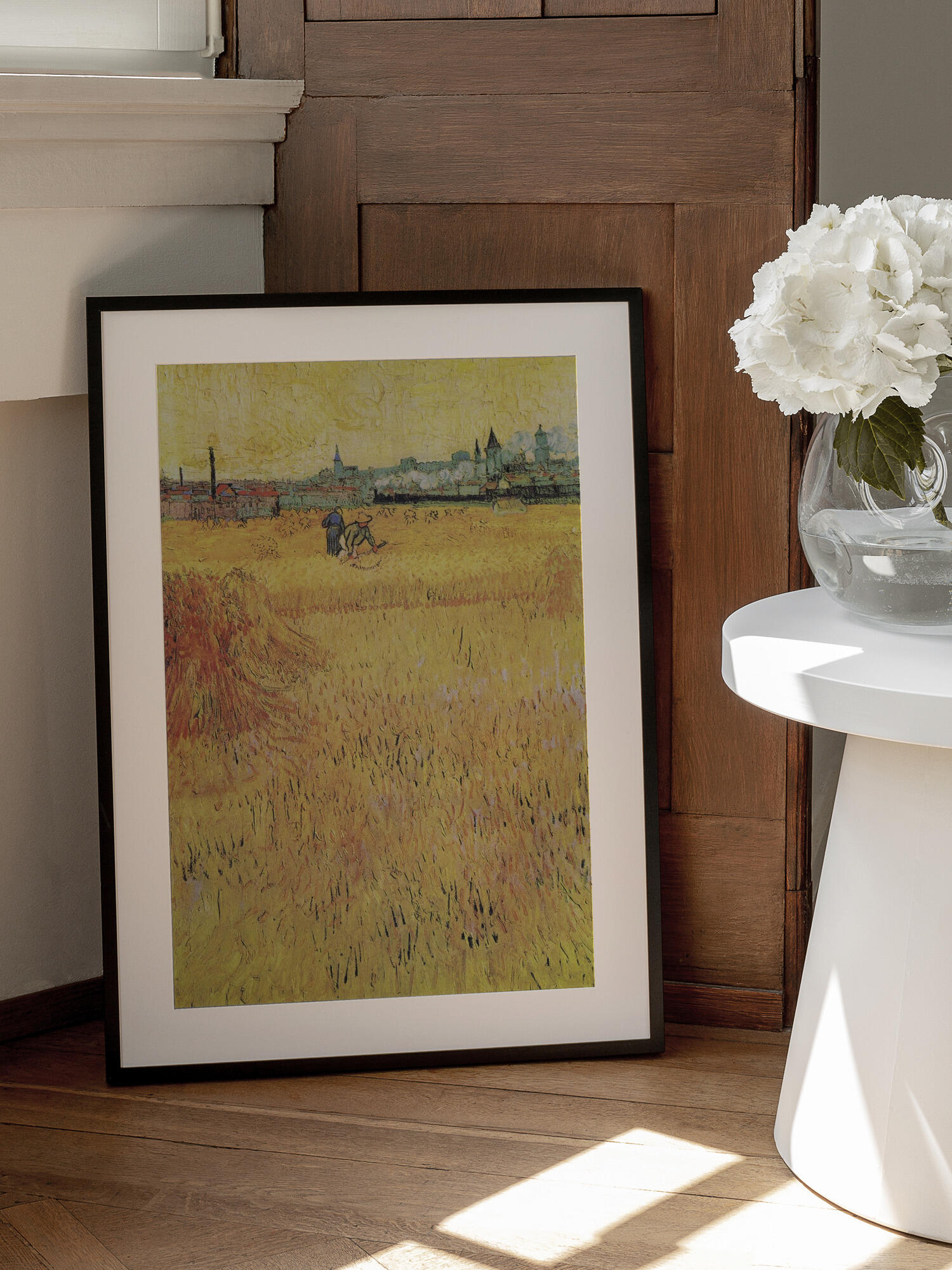 Wheat Field With View of Arles (1888)