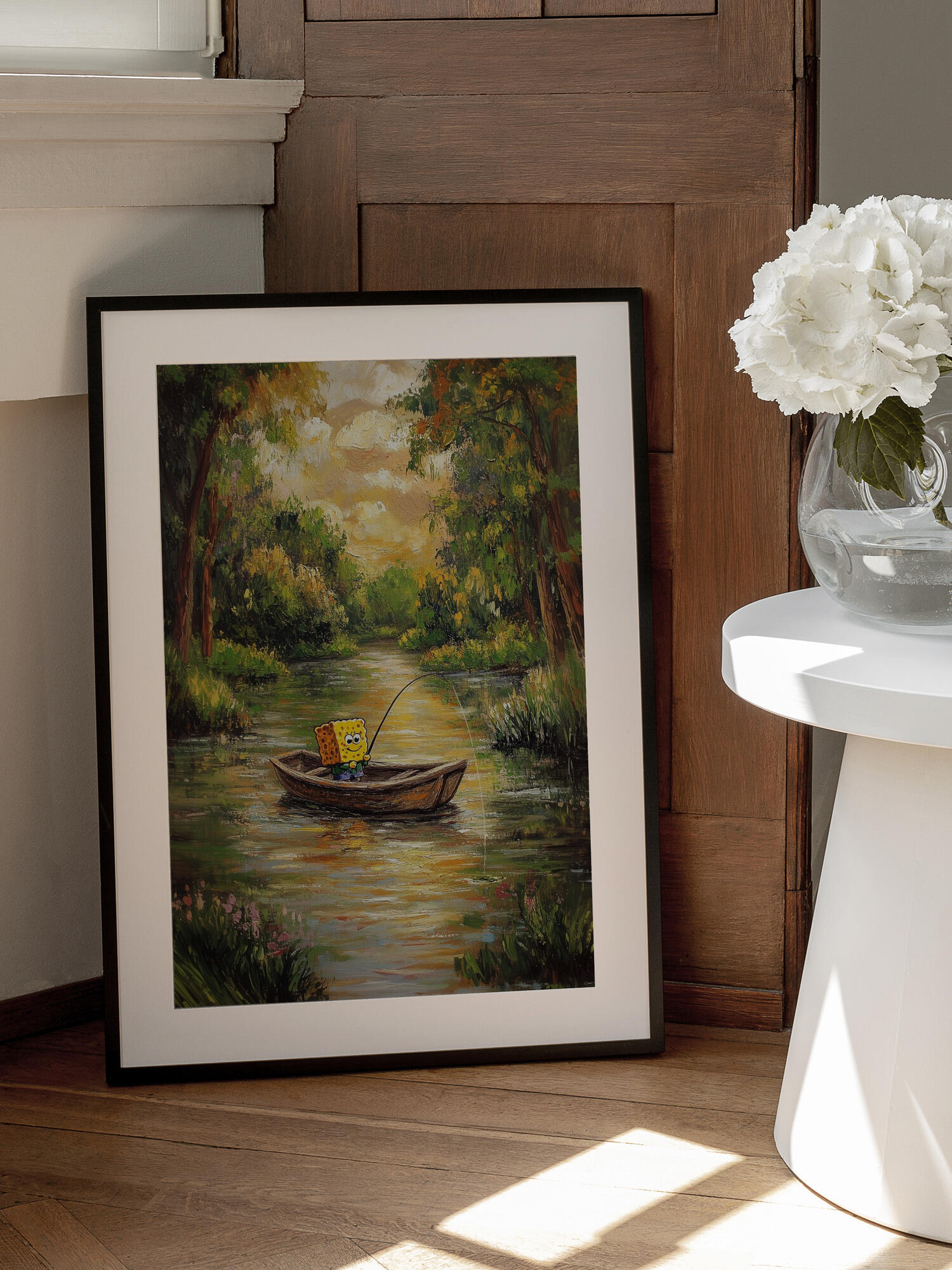 Bob by the river