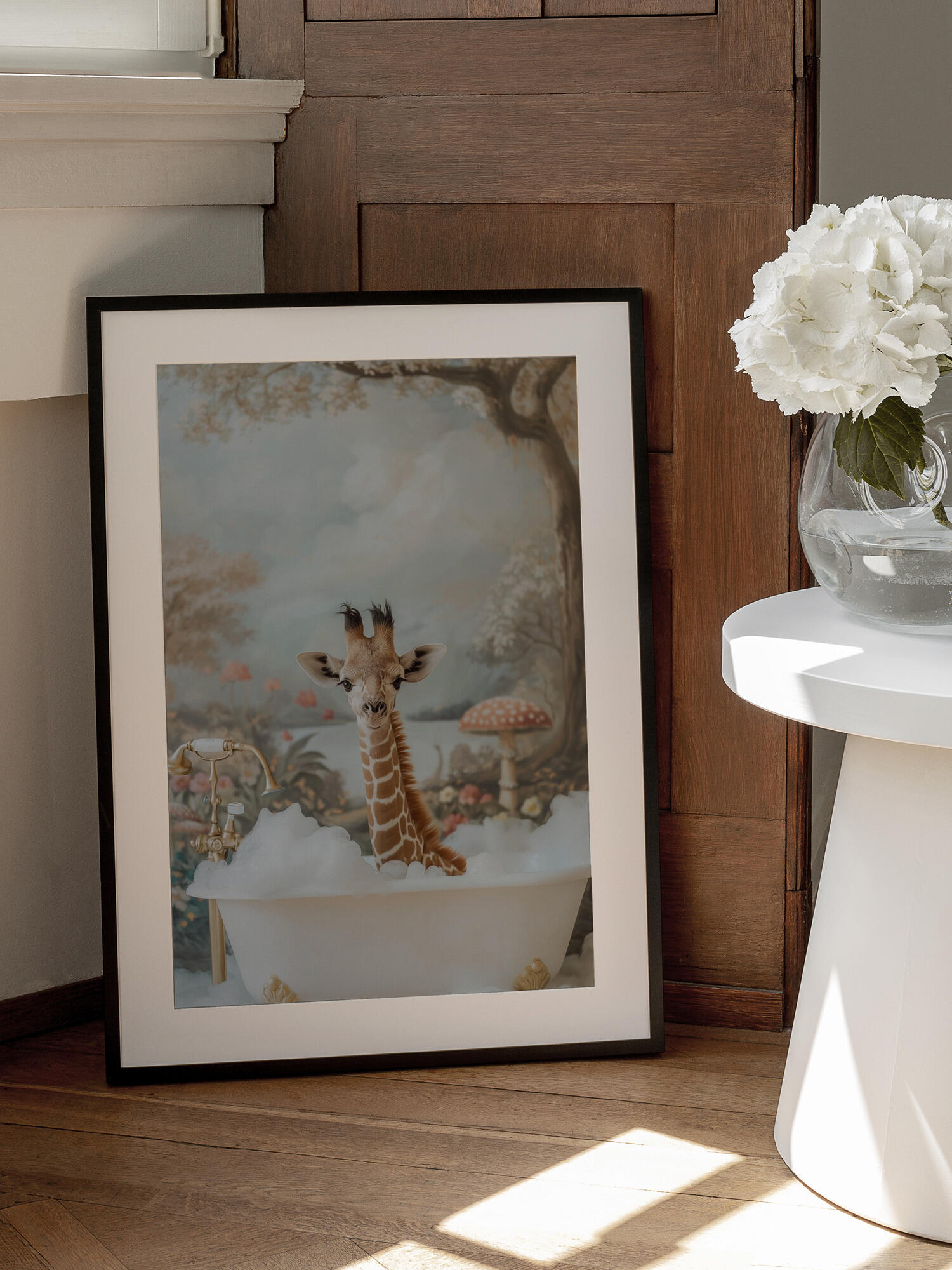 Whimsical Giraffe Soak