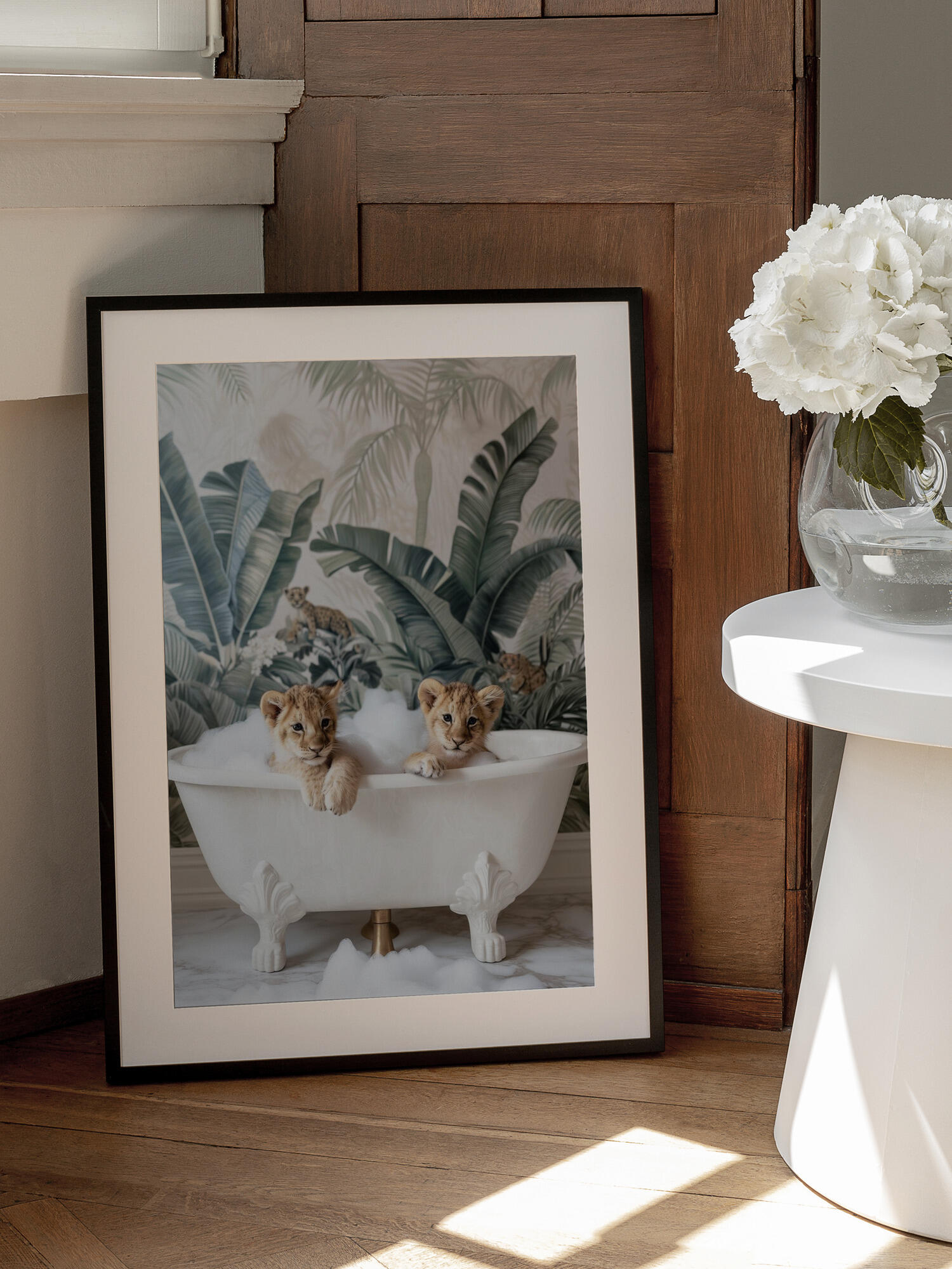 Tropical Lion Bath