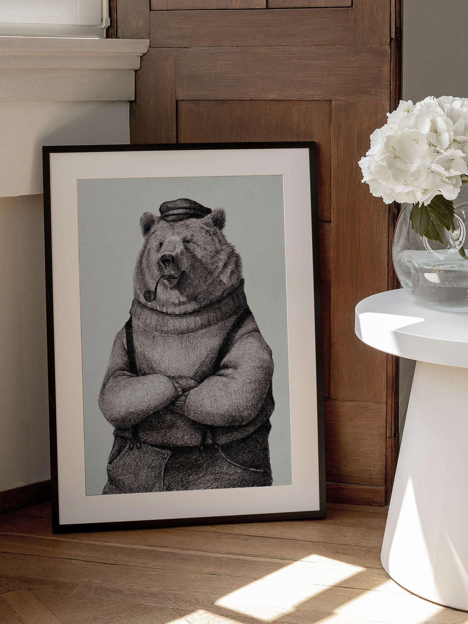Bear In Vintage Attire