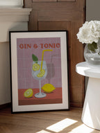 Gin and Tonic Cocktail