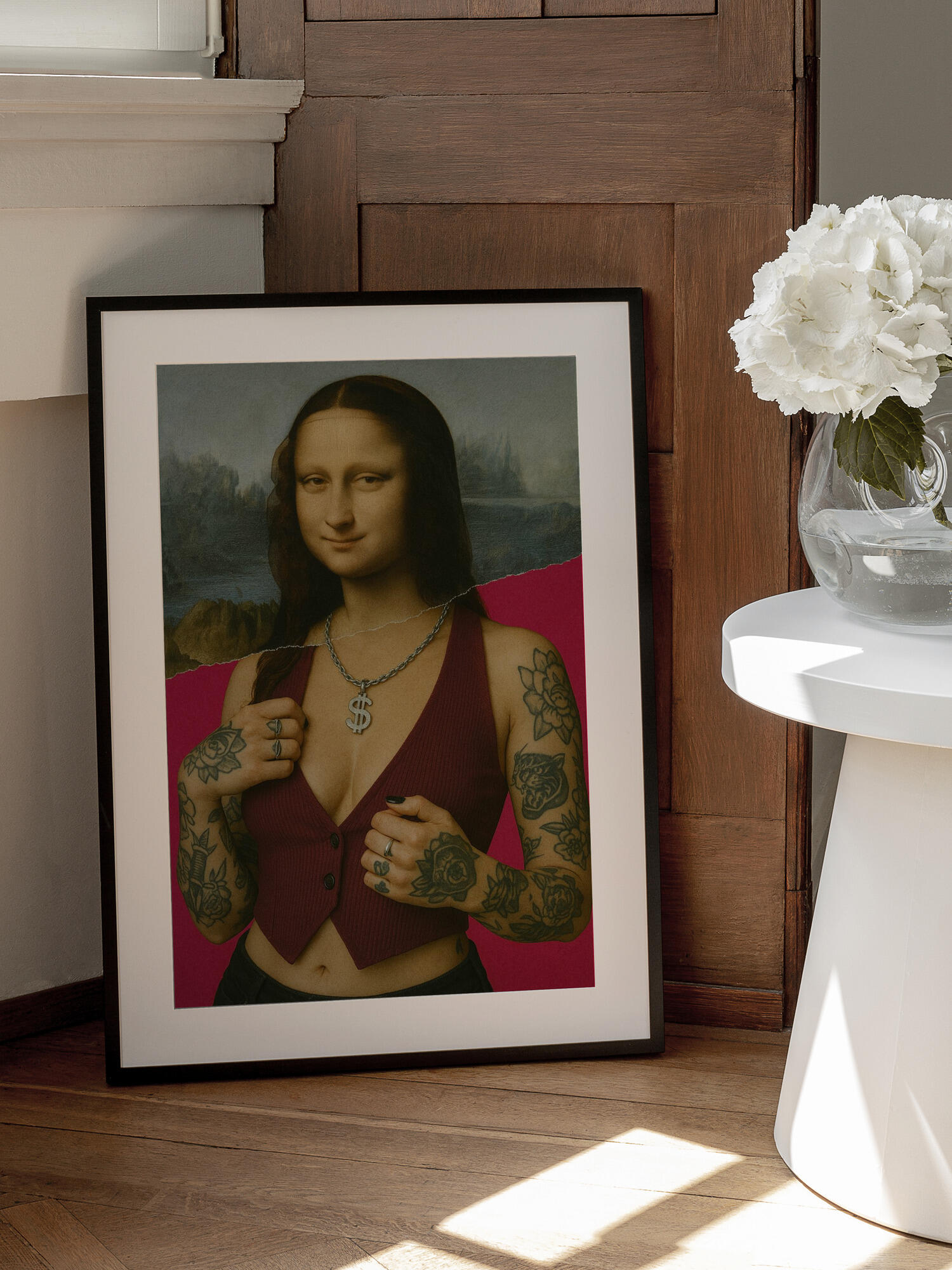 Modern Reinterpretation of the Mona Lisa