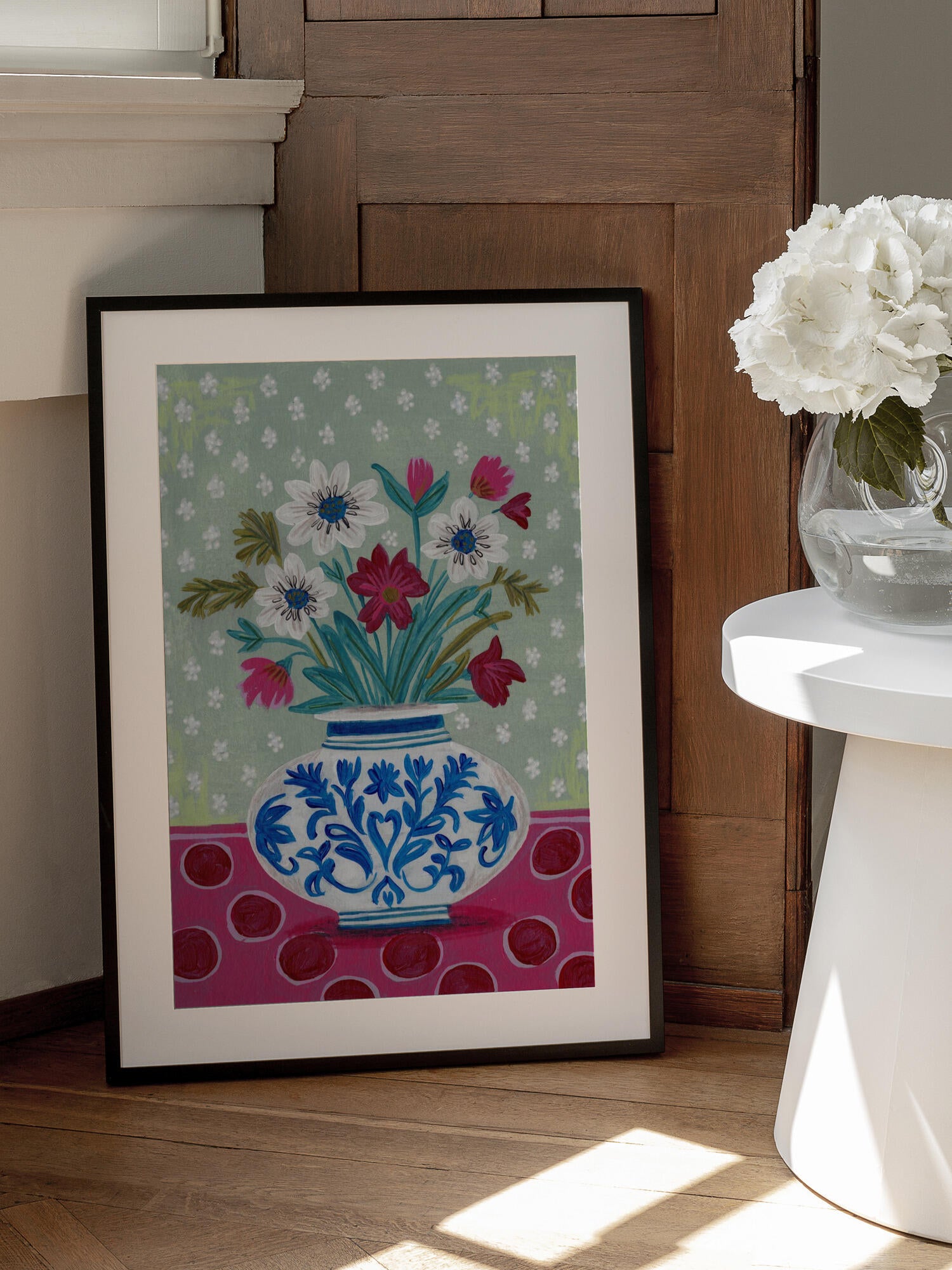 Flowers in Vase Still life