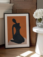 Elegant Sitting Figure