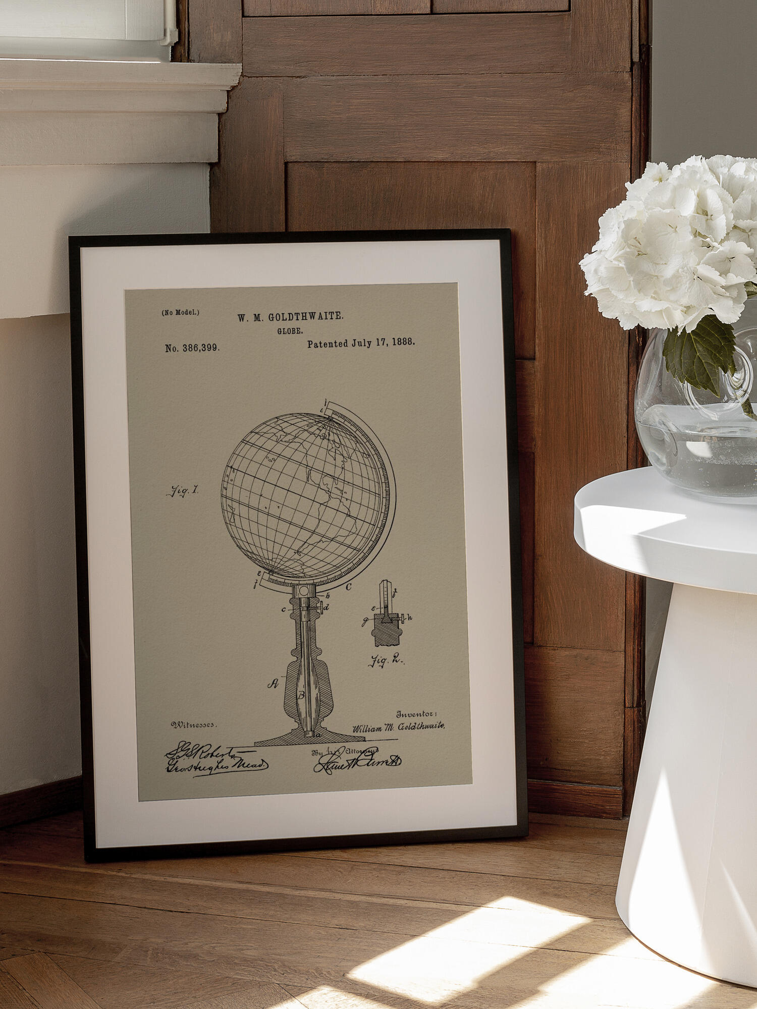 Globe Patent 1888