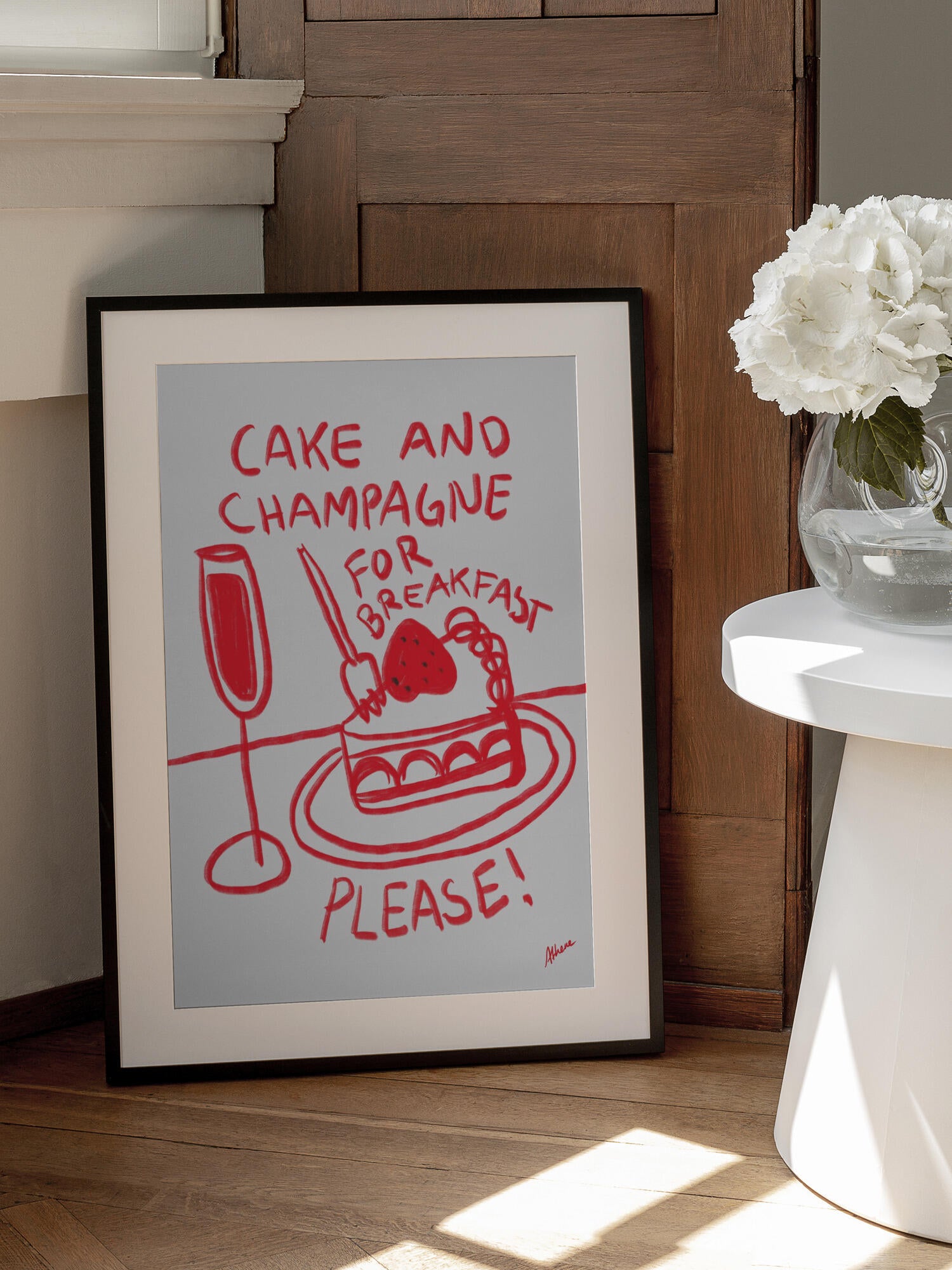 Cake and Champagne