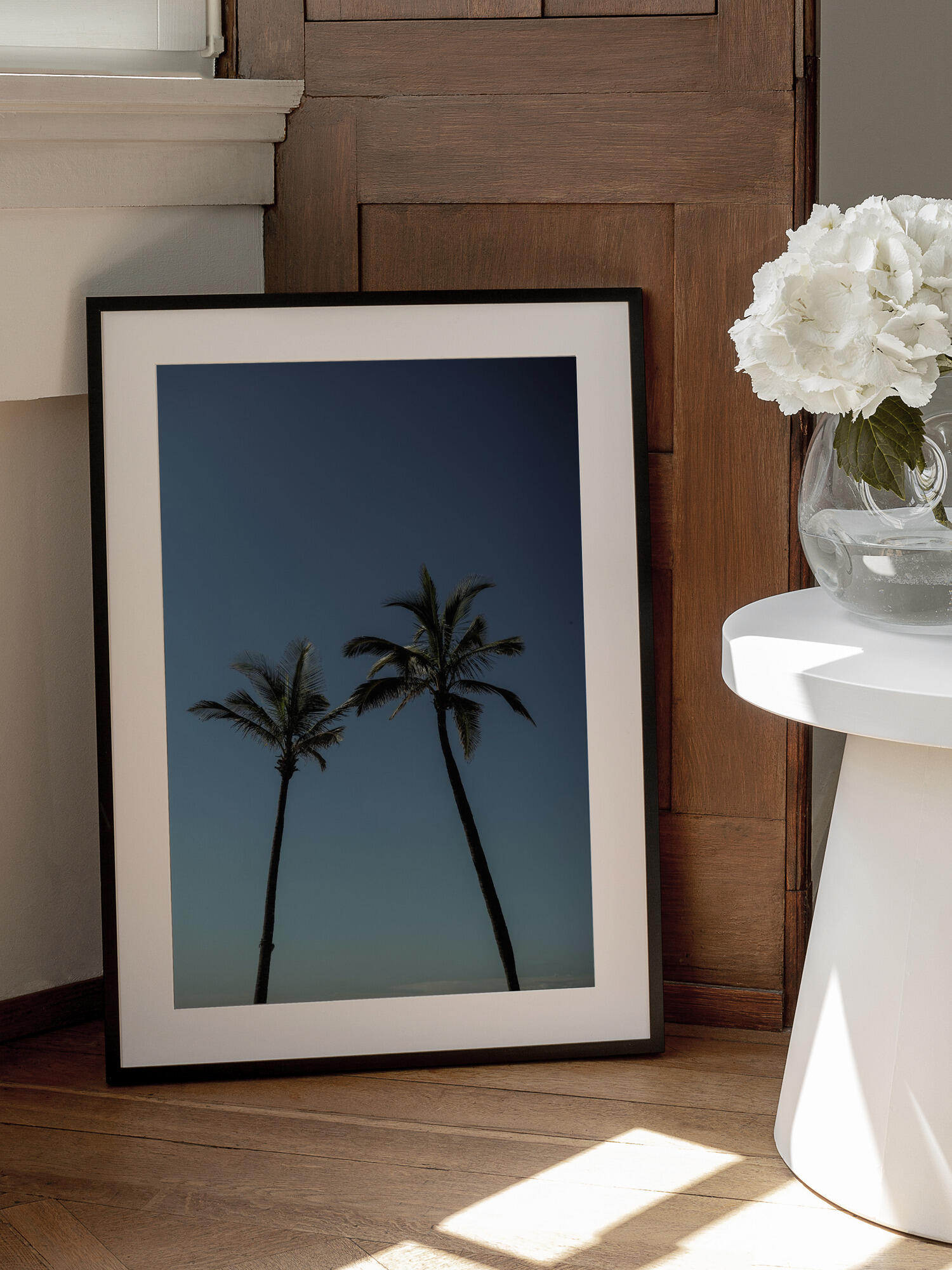 Tropical Palm Silhouettes