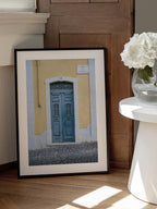 The blue door nr. 2 in Lisbon, Portugal - street and travel photography