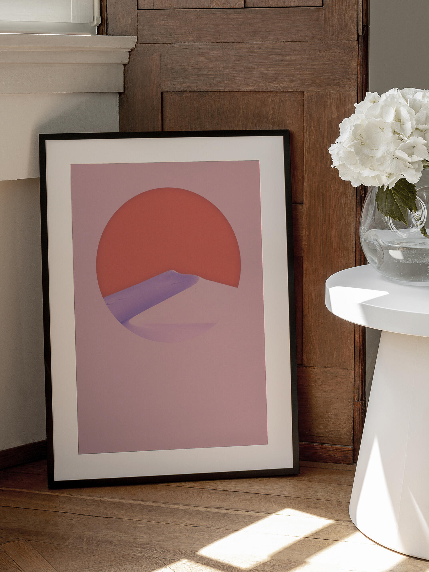 Minimalist Dune Sunset