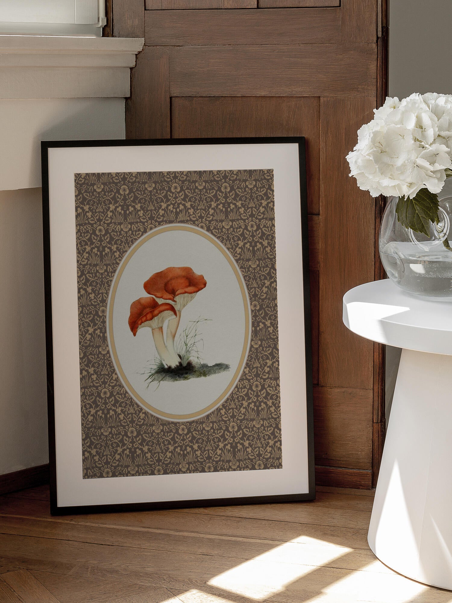 Vintage Mushroom Illustration