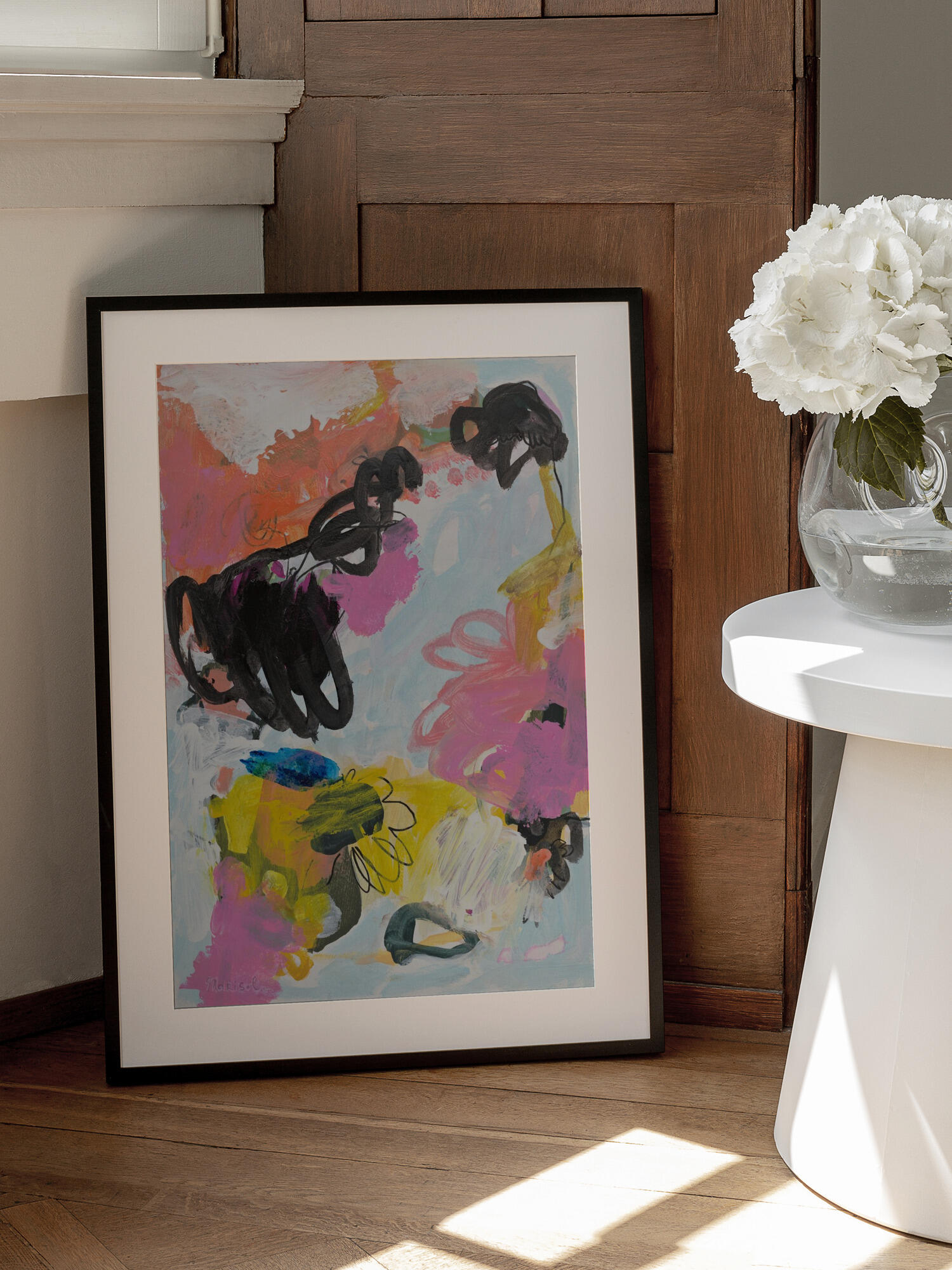 Joyful Abstract Bloom