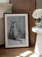 Sitting Cat, From Behind (1812)