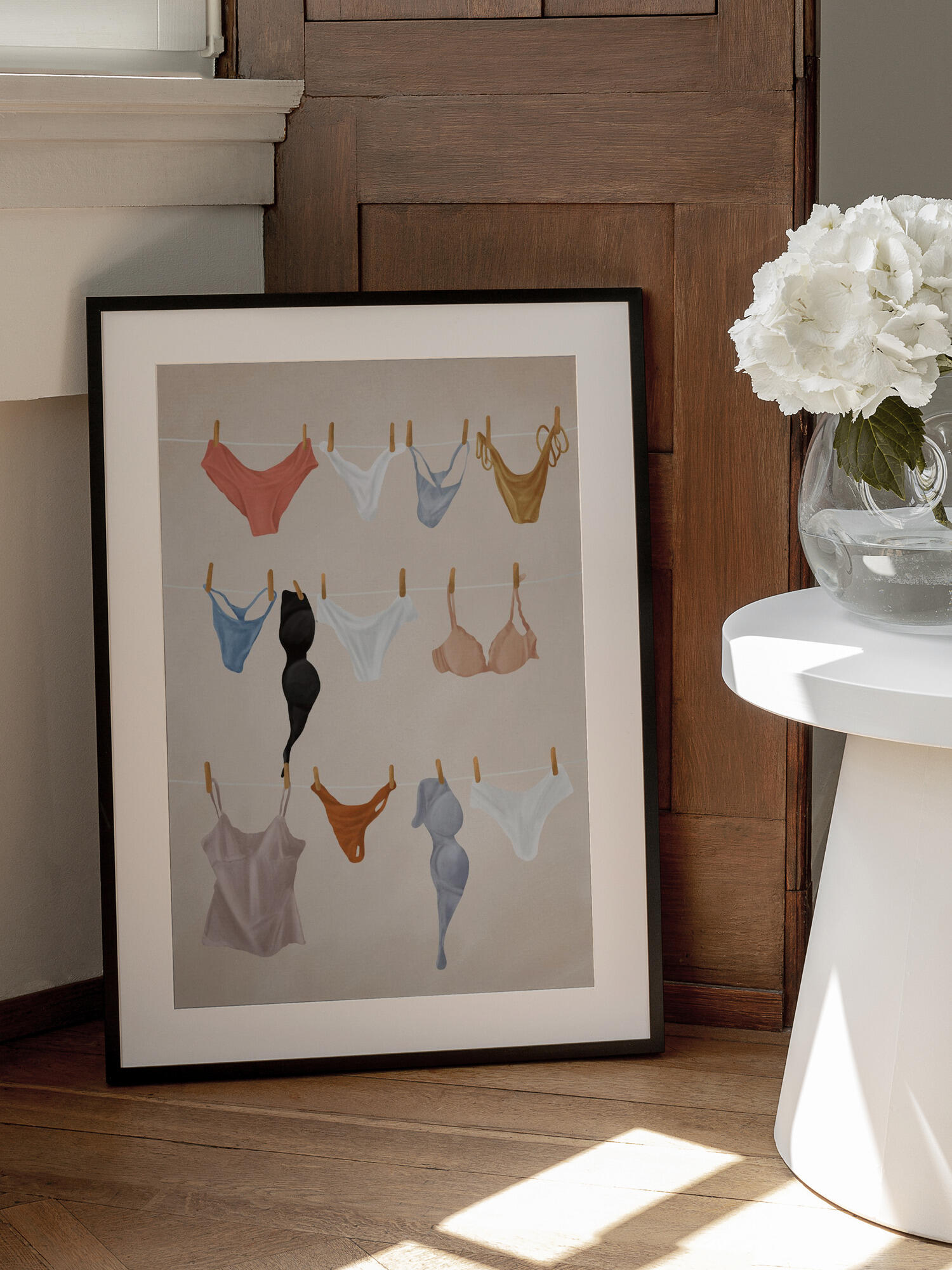 Lingerie On The Line