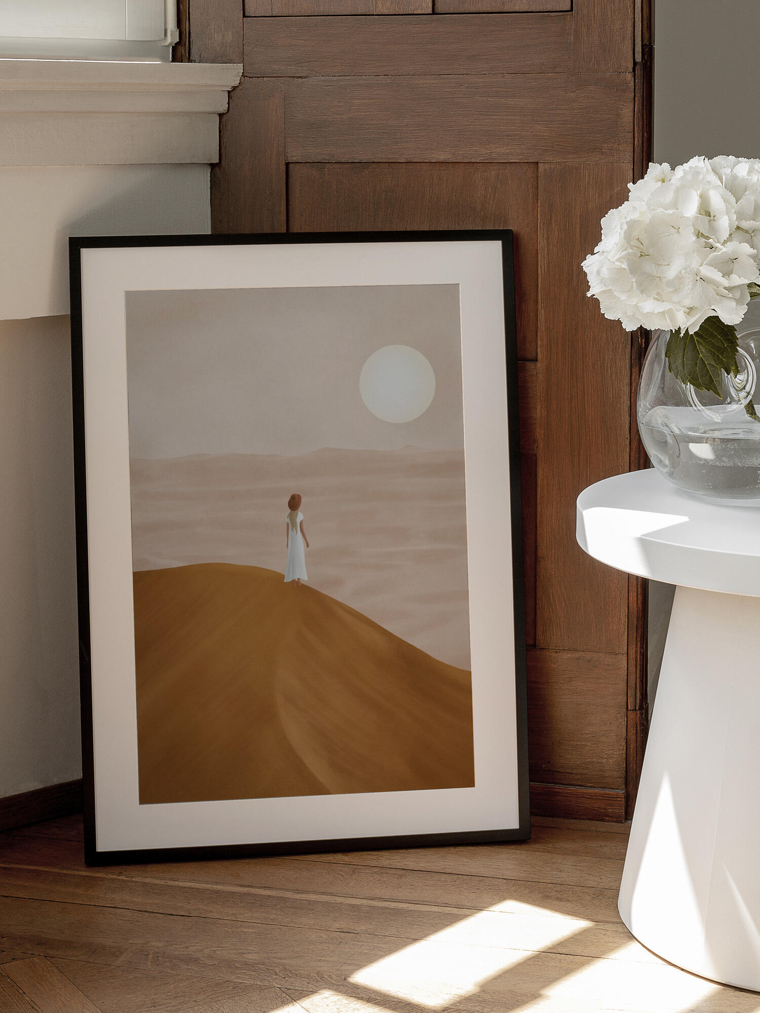Solitary Desert Journey