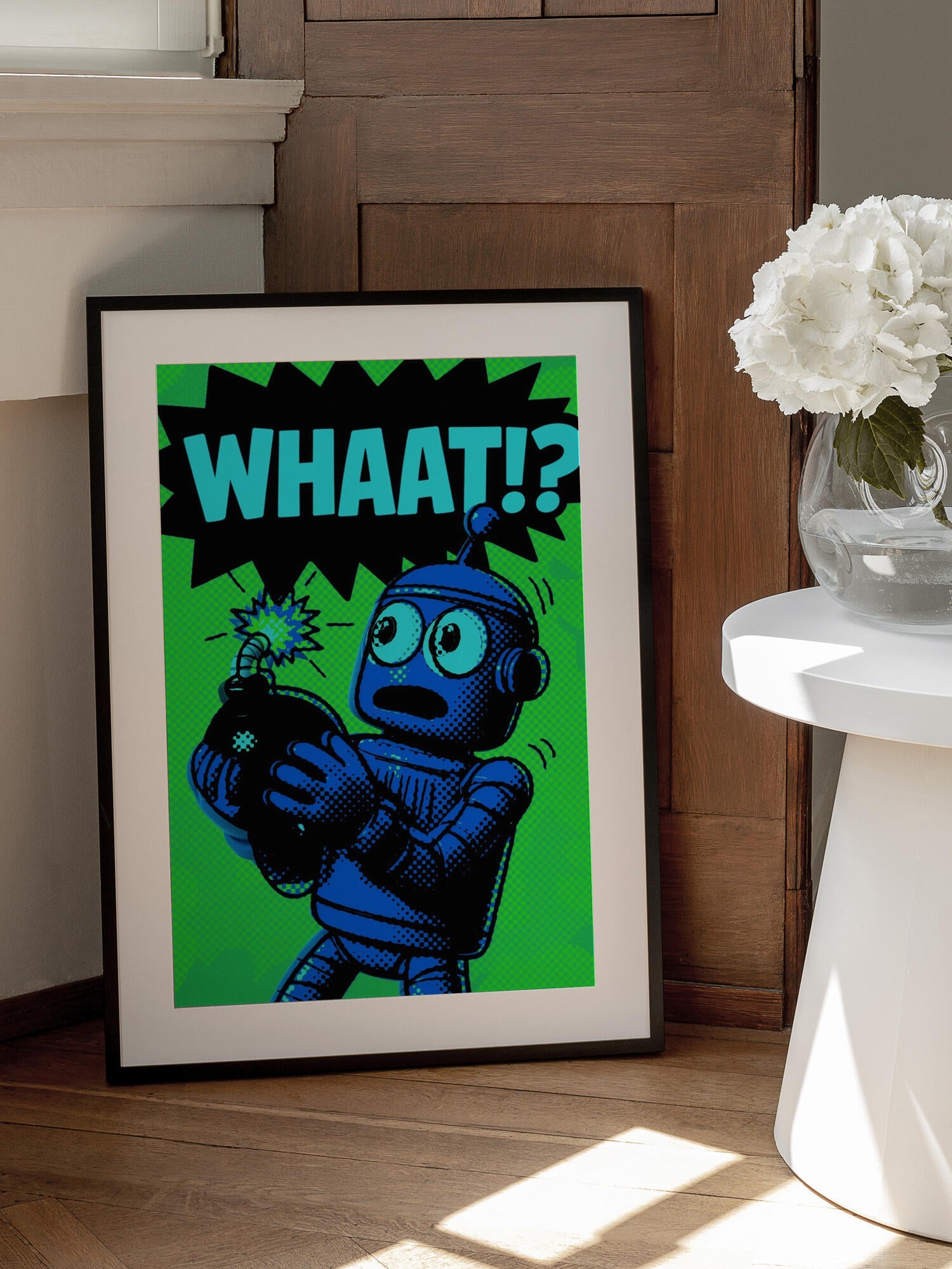 Shocked Robot Bomb