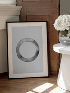 Golden Grey Circle